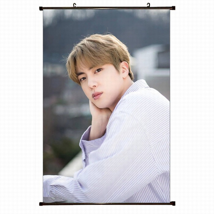 BTS Plastic pole cloth painting Wall Scroll 60X90CM preorder 3 days BS-309 NO FILLING