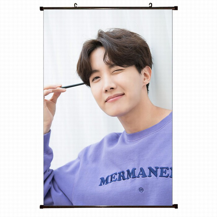 BTS Plastic pole cloth painting Wall Scroll 60X90CM preorder 3 days BS-314 NO FILLING