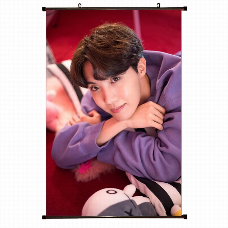 BTS Plastic pole cloth painting Wall Scroll 60X90CM preorder 3 days BS-318 NO FILLING