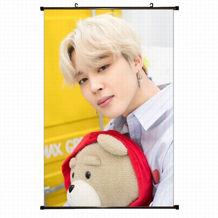 BTS Plastic pole cloth painting Wall Scroll 60X90CM preorder 3 days BS-327 NO FILLING