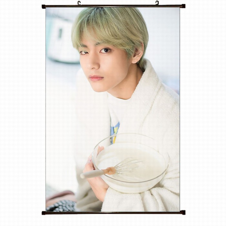 BTS Plastic pole cloth painting Wall Scroll 60X90CM preorder 3 days BS-330 NO FILLING