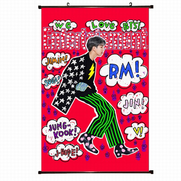 BTS Plastic pole cloth painting Wall Scroll 60X90CM preorder 3 days BS-359 NO FILLING