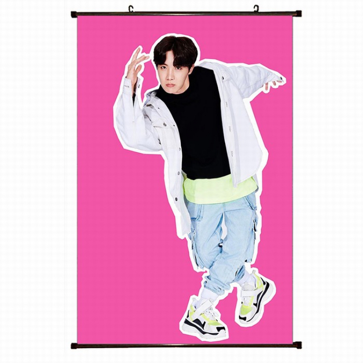 BTS Plastic pole cloth painting Wall Scroll 60X90CM preorder 3 days BS-363 NO FILLING