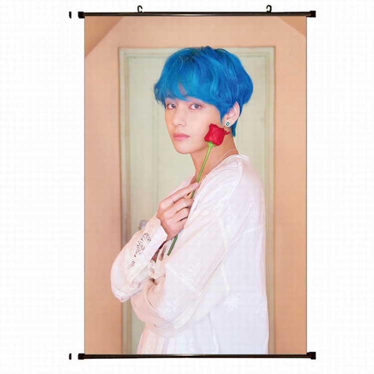 BTS Plastic pole cloth painting Wall Scroll 60X90CM preorder 3 days BS-379 NO FILLING