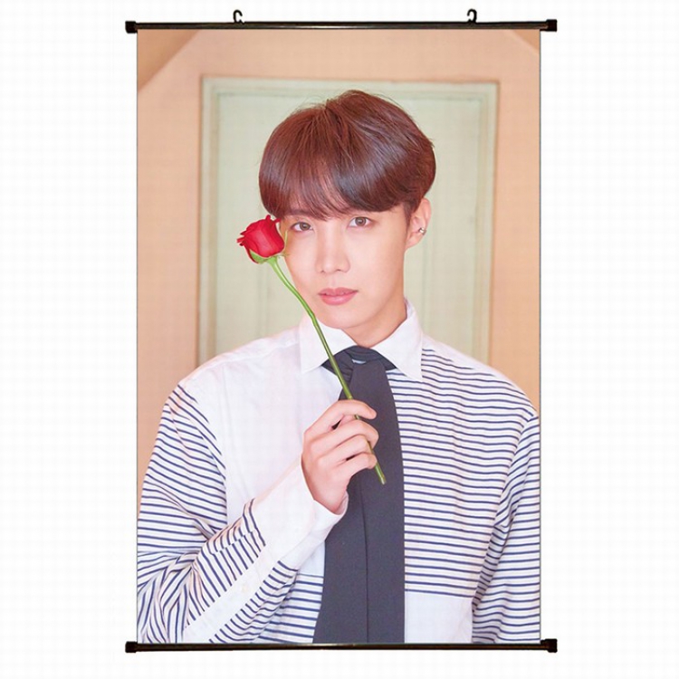 BTS Plastic pole cloth painting Wall Scroll 60X90CM preorder 3 days BS-381 NO FILLING