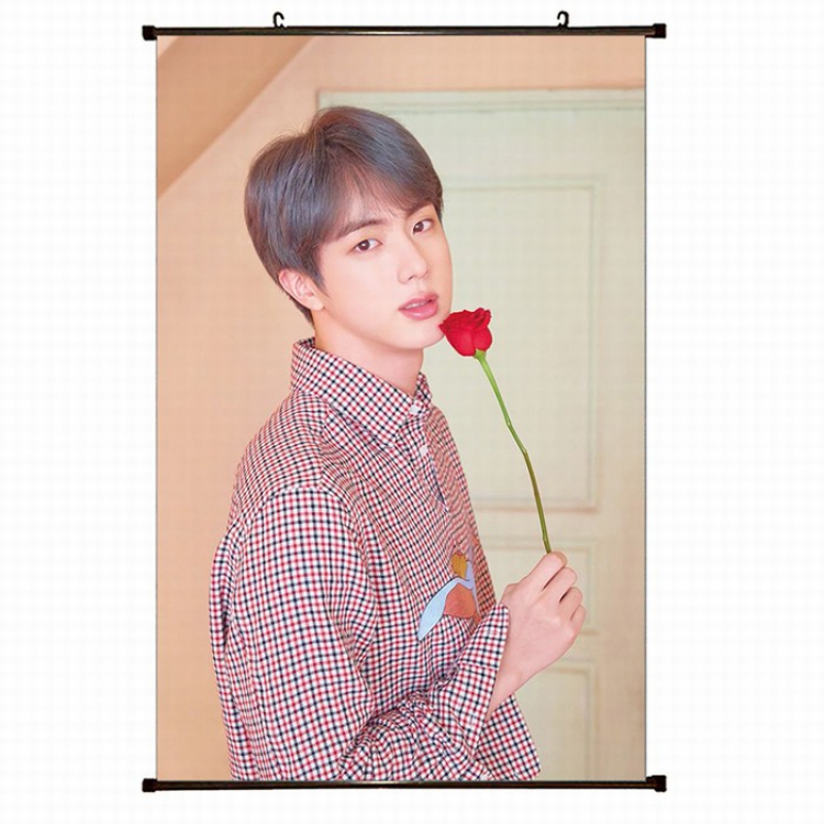 BTS Plastic pole cloth painting Wall Scroll 60X90CM preorder 3 days BS-383 NO FILLING