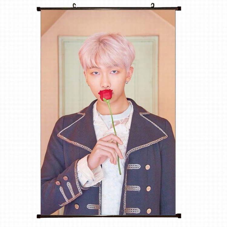 BTS Plastic pole cloth painting Wall Scroll 60X90CM preorder 3 days BS-384 NO FILLING