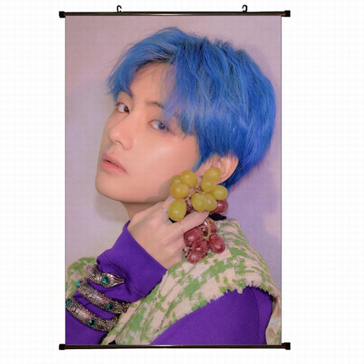BTS Plastic pole cloth painting Wall Scroll 60X90CM preorder 3 days BS-386 NO FILLING