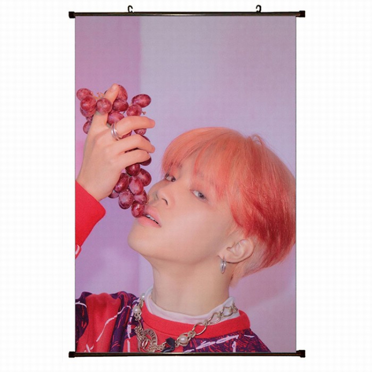 BTS Plastic pole cloth painting Wall Scroll 60X90CM preorder 3 days BS-387 NO FILLING