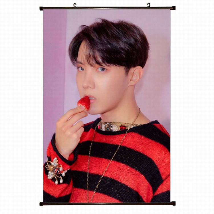 BTS Plastic pole cloth painting Wall Scroll 60X90CM preorder 3 days BS-388 NO FILLING