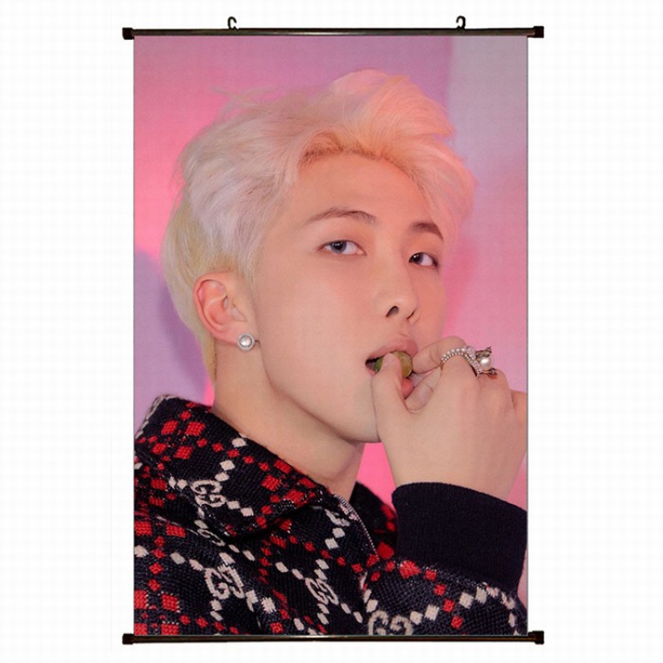 BTS Plastic pole cloth painting Wall Scroll 60X90CM preorder 3 days BS-391 NO FILLING