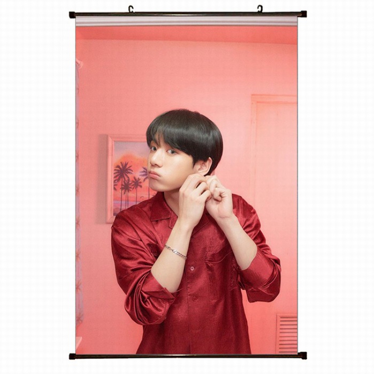 BTS Plastic pole cloth painting Wall Scroll 60X90CM preorder 3 days BS-393 NO FILLING