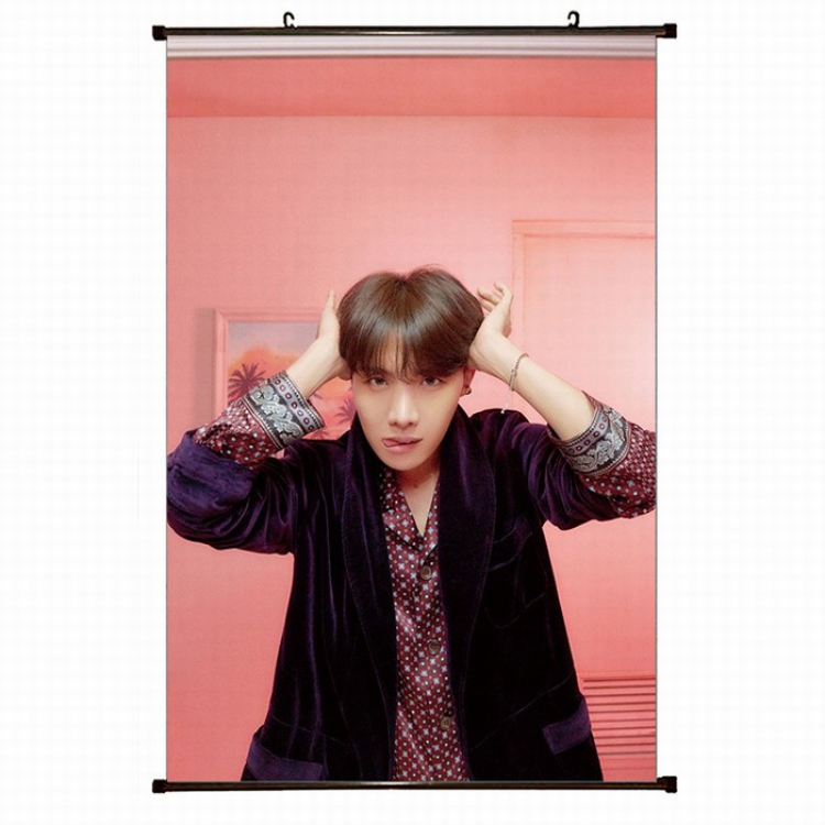 BTS Plastic pole cloth painting Wall Scroll 60X90CM preorder 3 days BS-396 NO FILLING