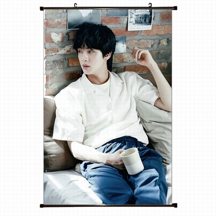 BTS Plastic pole cloth painting Wall Scroll 60X90CM preorder 3 days BS-401 NO FILLING