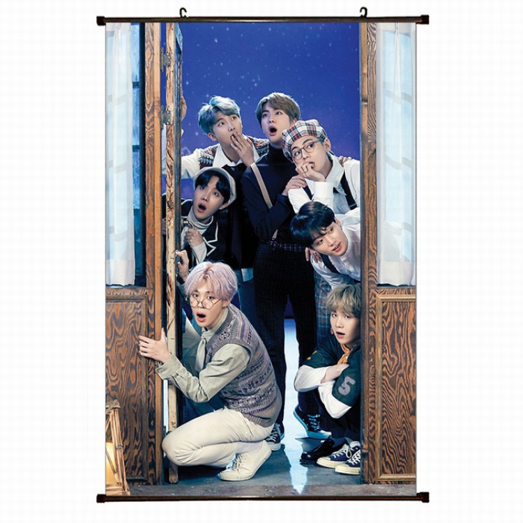 BTS Plastic pole cloth painting Wall Scroll 60X90CM preorder 3 days BS-403 NO FILLING