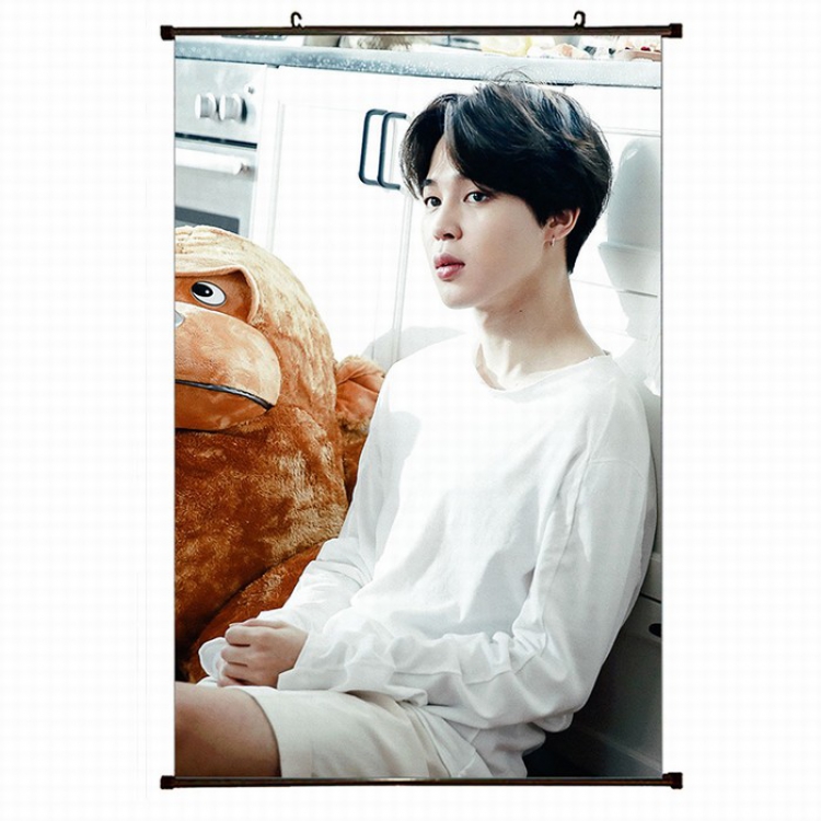 BTS Plastic pole cloth painting Wall Scroll 60X90CM preorder 3 days BS-406 NO FILLING