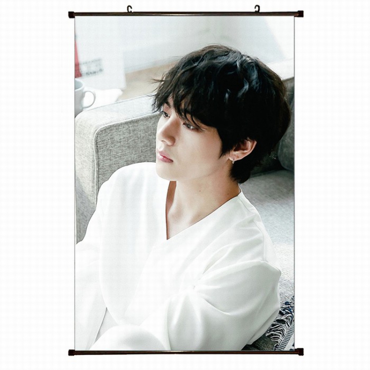 BTS Plastic pole cloth painting Wall Scroll 60X90CM preorder 3 days BS-407 NO FILLING