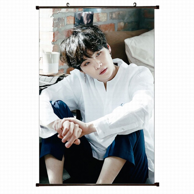 BTS Plastic pole cloth painting Wall Scroll 60X90CM preorder 3 days BS-408 NO FILLING