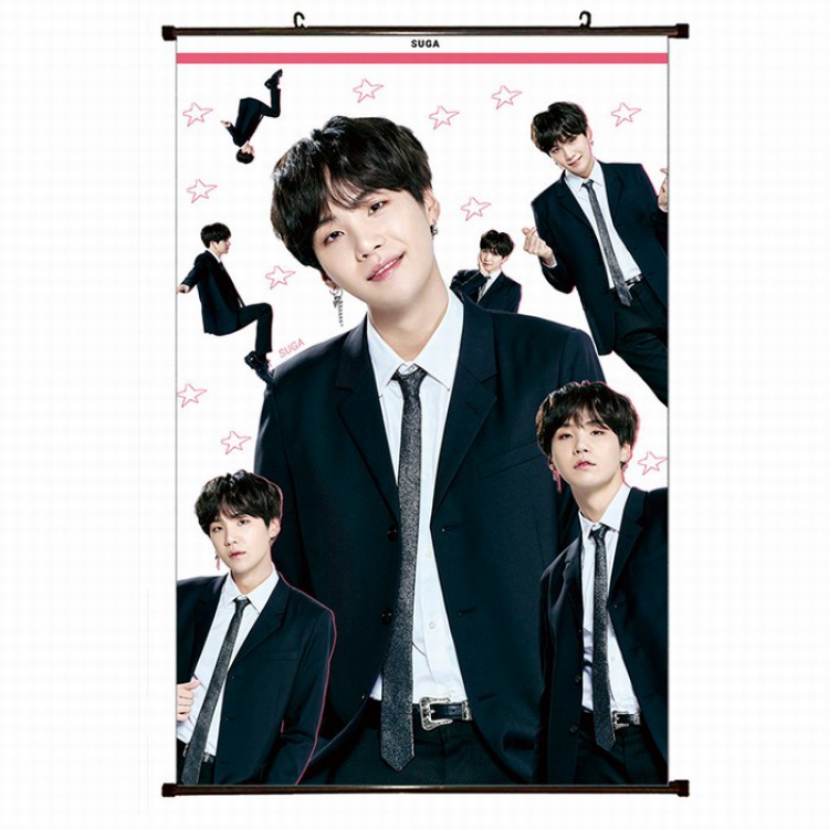 BTS Plastic pole cloth painting Wall Scroll 60X90CM preorder 3 days BS-410 NO FILLING