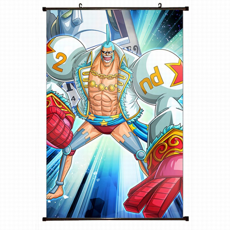 One Piece Plastic pole cloth painting Wall Scroll 60X90CM preorder 3 days H1-17 NO FILLING