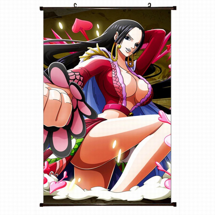 One Piece Plastic pole cloth painting Wall Scroll 60X90CM preorder 3 days H1-1 NO FILLING