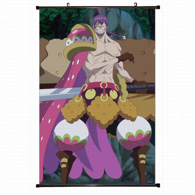 One Piece Plastic pole cloth painting Wall Scroll 60X90CM preorder 3 days H1-20 NO FILLING