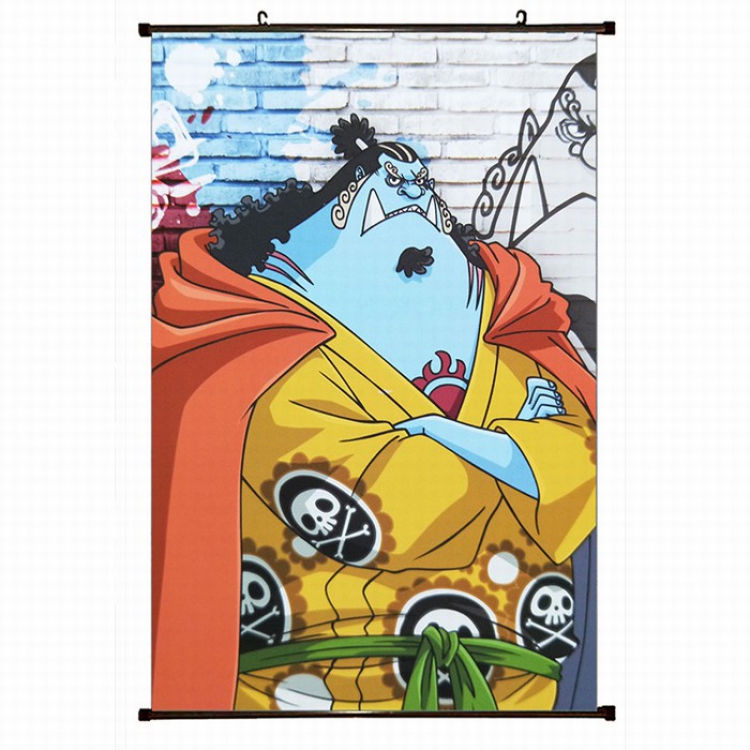One Piece Plastic pole cloth painting Wall Scroll 60X90CM preorder 3 days H1-33 NO FILLING