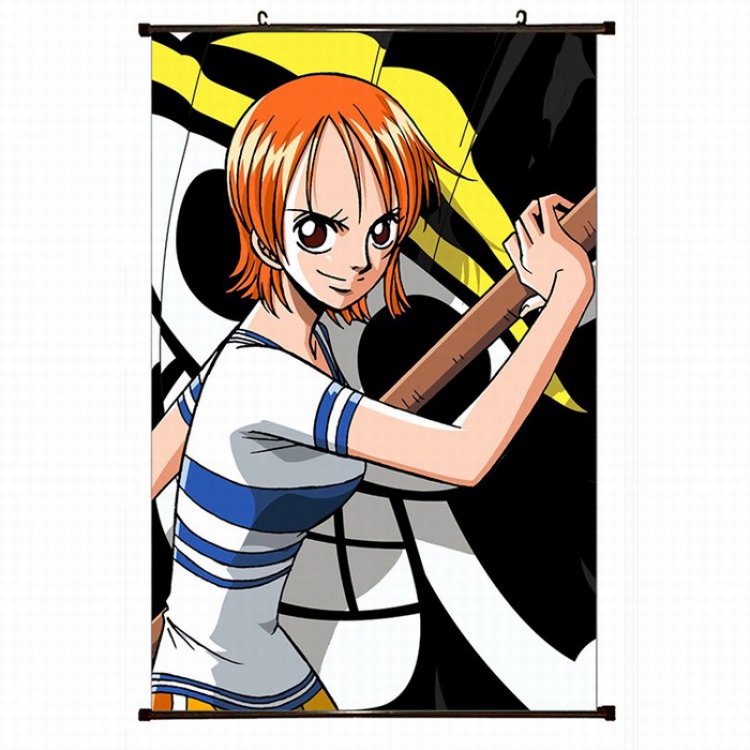 One Piece Plastic pole cloth painting Wall Scroll 60X90CM preorder 3 days H1-64 NO FILLING