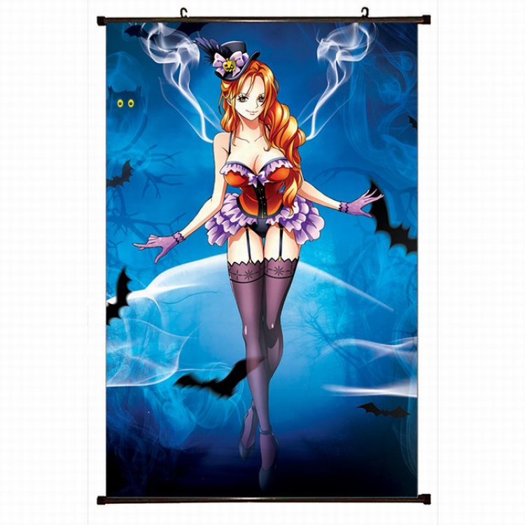 One Piece Plastic pole cloth painting Wall Scroll 60X90CM preorder 3 days H1-71 NO FILLING