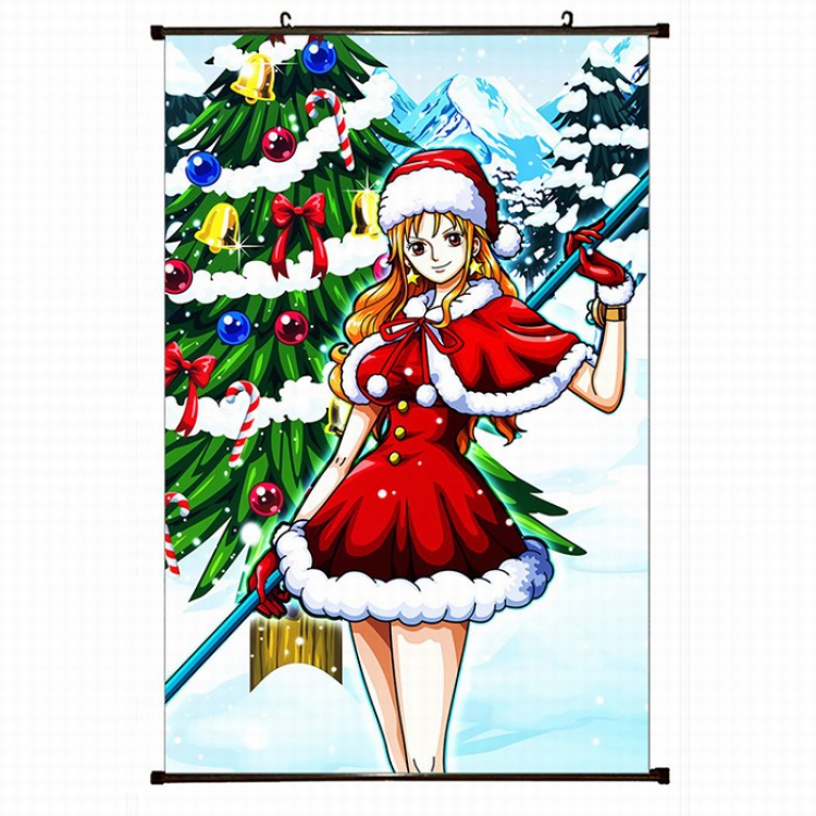 One Piece Plastic pole cloth painting Wall Scroll 60X90CM preorder 3 days H1-79 NO FILLING