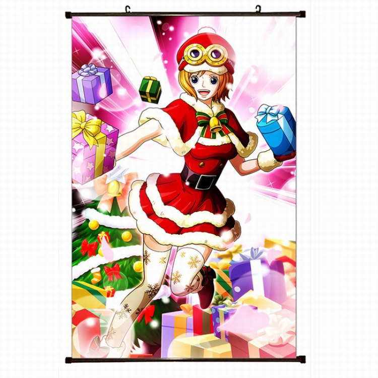 One Piece Plastic pole cloth painting Wall Scroll 60X90CM preorder 3 days H1-80 NO FILLING