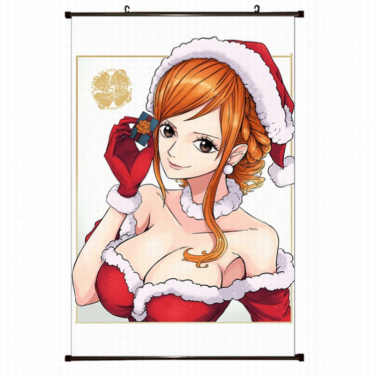 One Piece Plastic pole cloth painting Wall Scroll 60X90CM preorder 3 days H1-81 NO FILLING