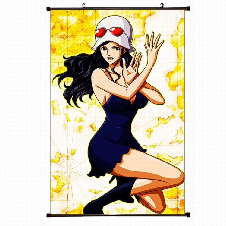 One Piece Plastic pole cloth painting Wall Scroll 60X90CM preorder 3 days H1-90 NO FILLING