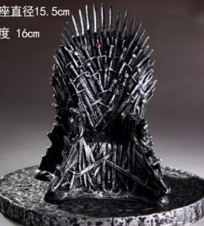 Game of Thrones Throne seat Kraft packaging Figure Decoration 16CM