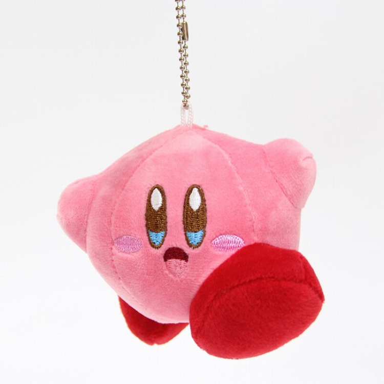 Kirby Plush keychain pendant price for 10 pcs 10X8CM 0.35KG Style A