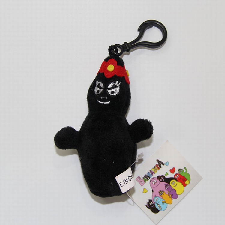 Les Barbapapa Plush Keychain pendant 10X5X5CM price for 10 pcs