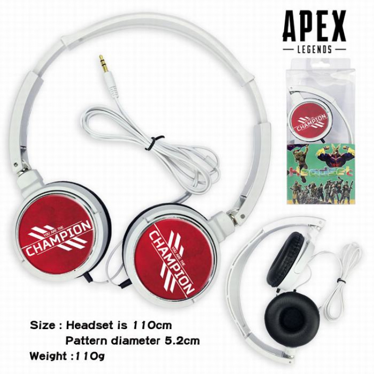 Apex Legends Headset Head-mounted Earphone Headphone 110G Style F