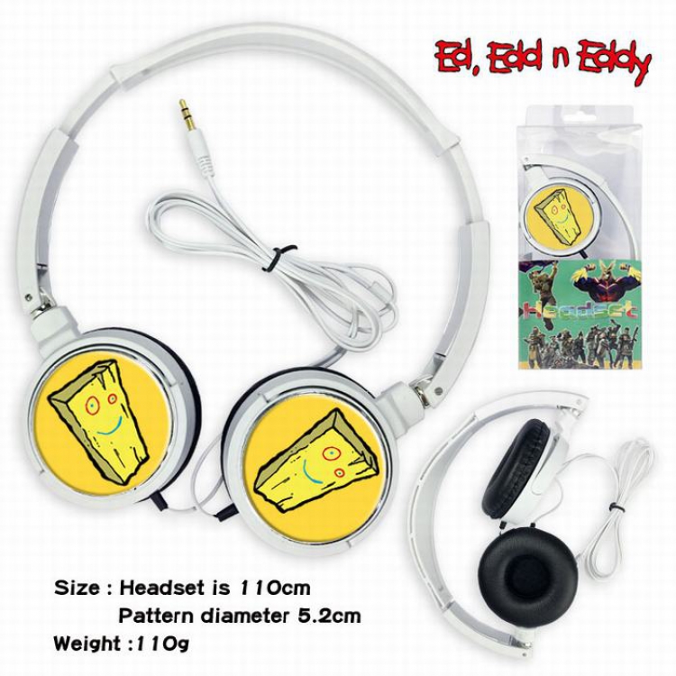 Ed,Edd-n-Eddy Headset Head-mounted Earphone Headphone 110G Style A