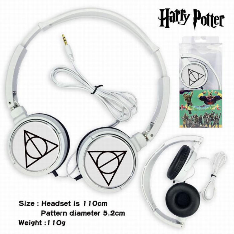 Harry Potter Headset Head-mounted Earphone Headphone 110G Style 05