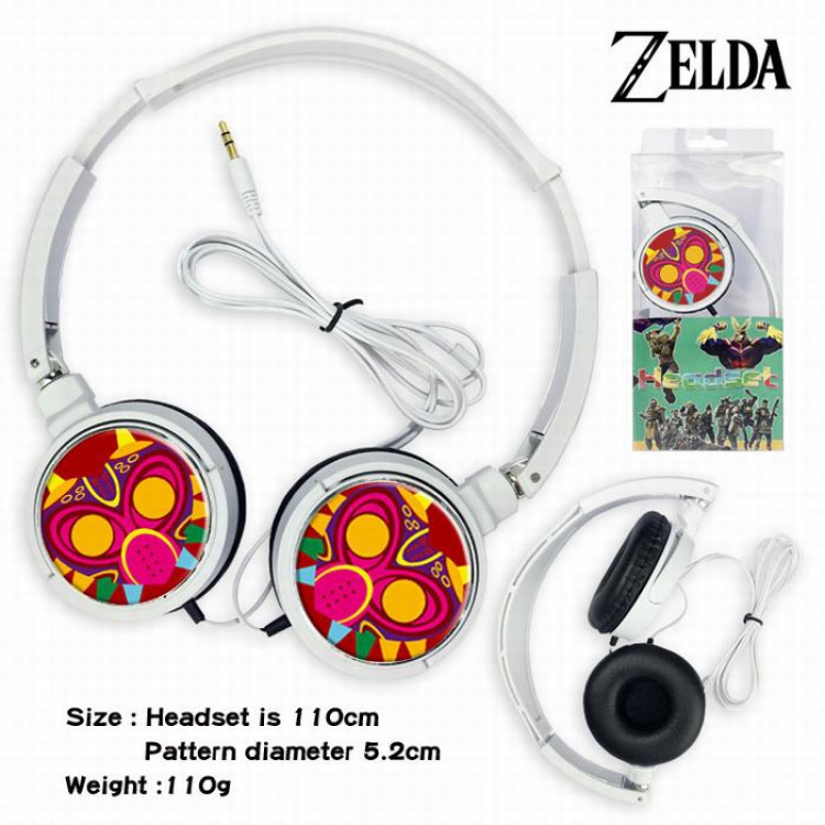 The Legend of Zelda Headset Head-mounted Earphone Headphone 110G Style 02