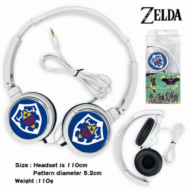 The Legend of Zelda Headset Head-mounted Earphone Headphone 110G Style 03