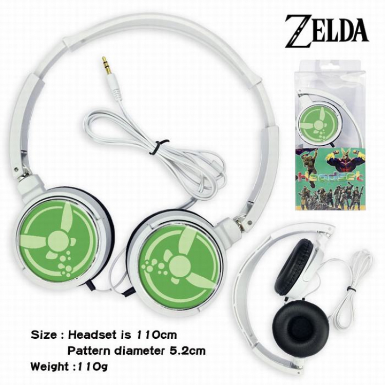 The Legend of Zelda Headset Head-mounted Earphone Headphone 110G Style 06