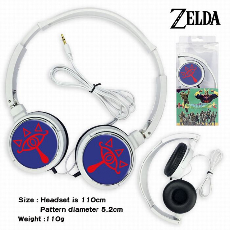 The Legend of Zelda Headset Head-mounted Earphone Headphone 110G Style 07