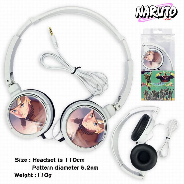 Naruto Headset Head-mounted Earphone Headphone 110G Style 03