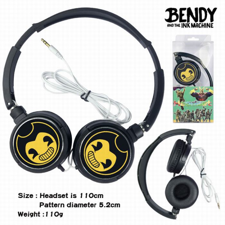Bendi Headset Head-mounted Earphone Headphone 110G Style A