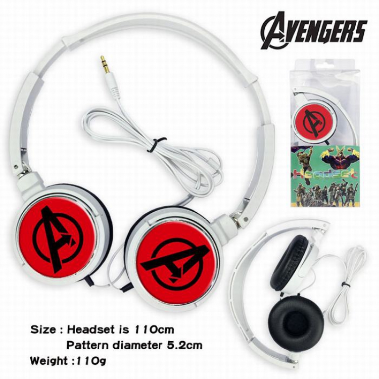The Avengers Headset Head-mounted Earphone Headphone 110G