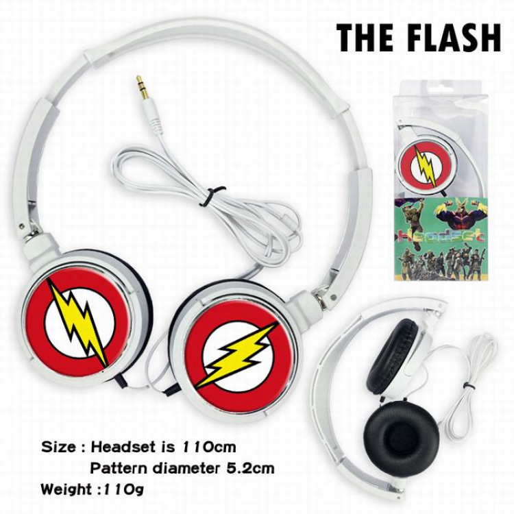 The Flash Headset Head-mounted Earphone Headphone 110G