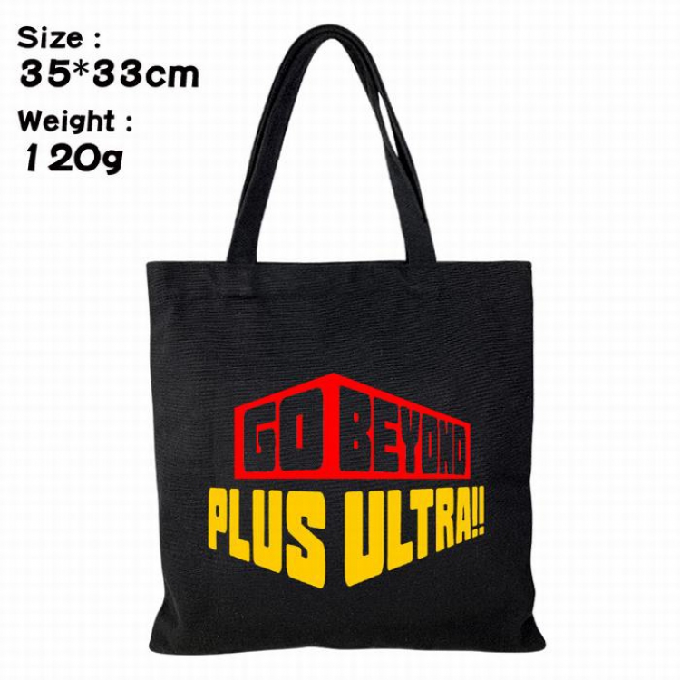 My Hero Academia Canvas shopping bag shoulder bag Tote bag 35X33CM 120G Style 3