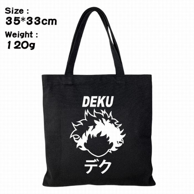 My Hero Academia Canvas shopping bag shoulder bag Tote bag 35X33CM 120G Style 5