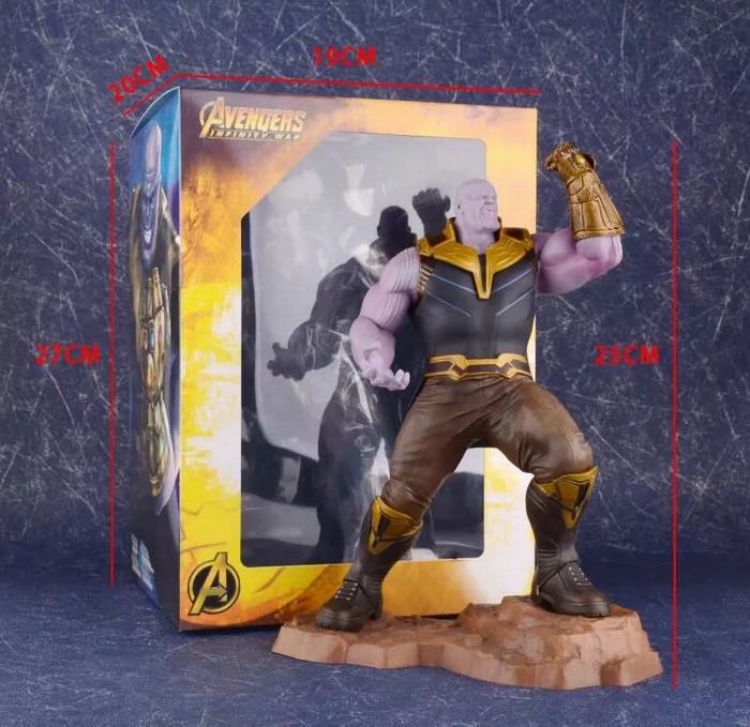 The Avengers Thanos Boxed Figure Decoration 25CM a box of 18